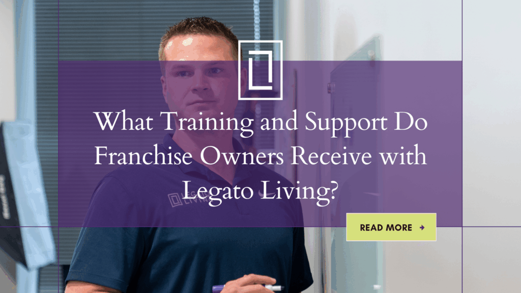 Franchisee receives memory care franchise training at the Legato Living headquarters